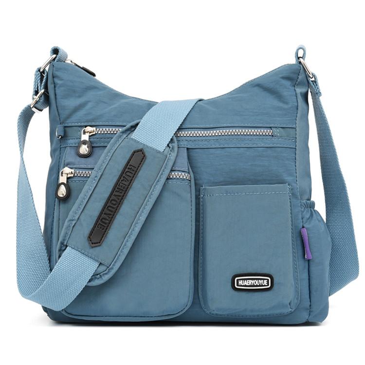 Fashi Hochwertige Handtasche Damen Umhängetasche Damen Schultertasche Damen Umhängetasche Nyl wasserdicht Damen Geldbörse sac a main