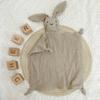 Baby Soothe Blanket Soft Gauze Bibs Teether Burp Cloth Gift Cute Rabbit for Doll Appease Towel Comfort Sleeping Cuddling