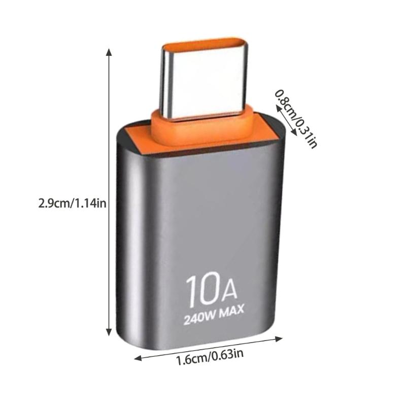 USB To USB C Adapter Type C male To USB A Female Converters For Phone,Electronic Gadgets Data Transfer OTG Adapter