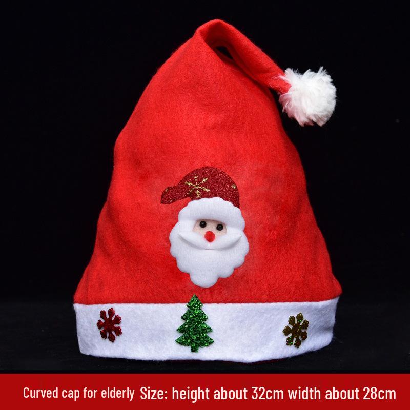 

Creative Christmas Hat for Adults and Kids - Festive Headwear Gift and Costume for Kindergarten Decorations