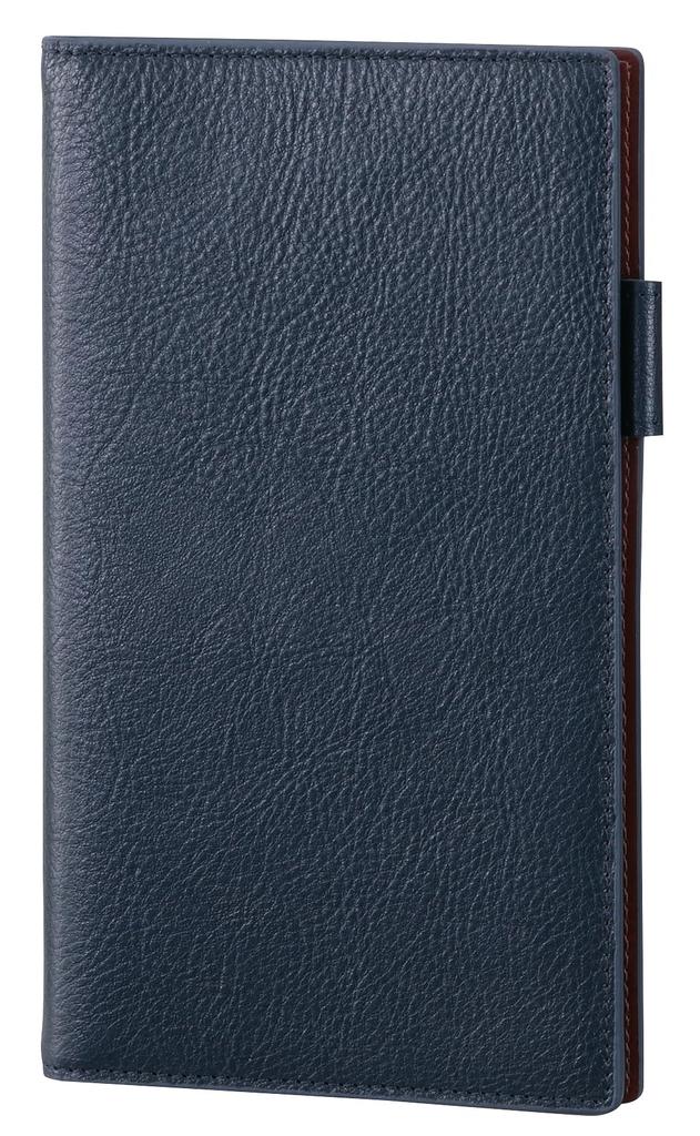 Raymay Fujii Da Vinci System Genuine Bible Just JDB1388K Organizer, Leather, Size, B6, Right, Navy,