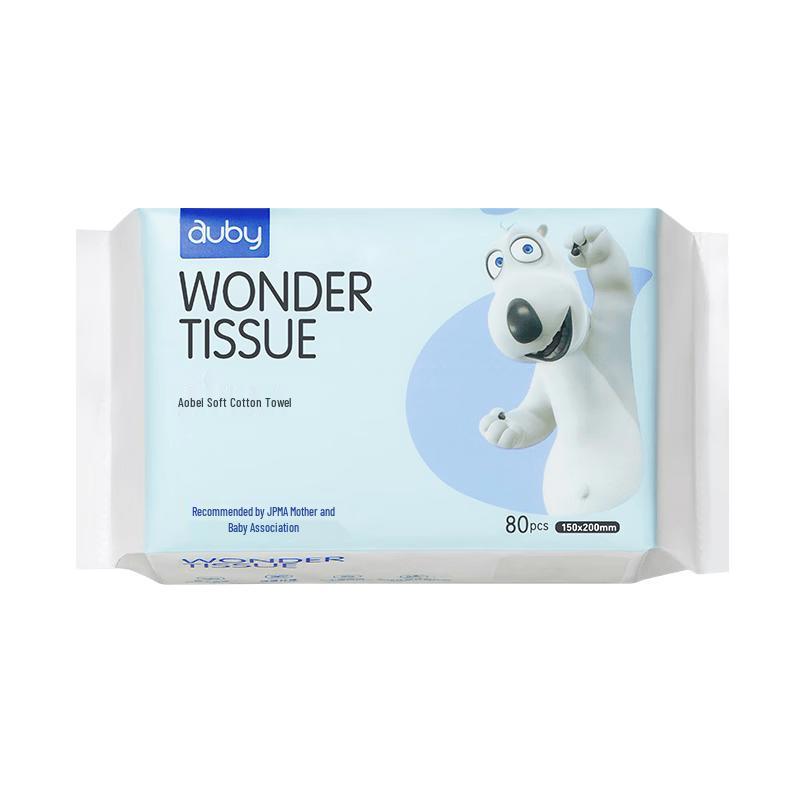 Auby Baby Soft Cotton Wipes