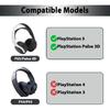Pulse 3D Replacement Ear Pads Cooling Gel, PS5 Headset Replacement Ear Pads for Sony PlayStation Pulse 3D Headset, Upgraded Earpads Cushions with