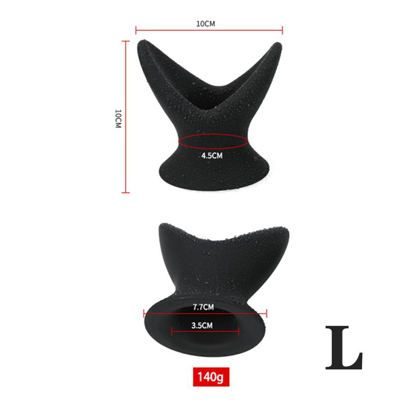 Silicone Hollow Anal Plug With Stopper Speculum Enema Anus Dilator Butt Plug Prostate Massage Bdsm Sex Toys For Woman Men