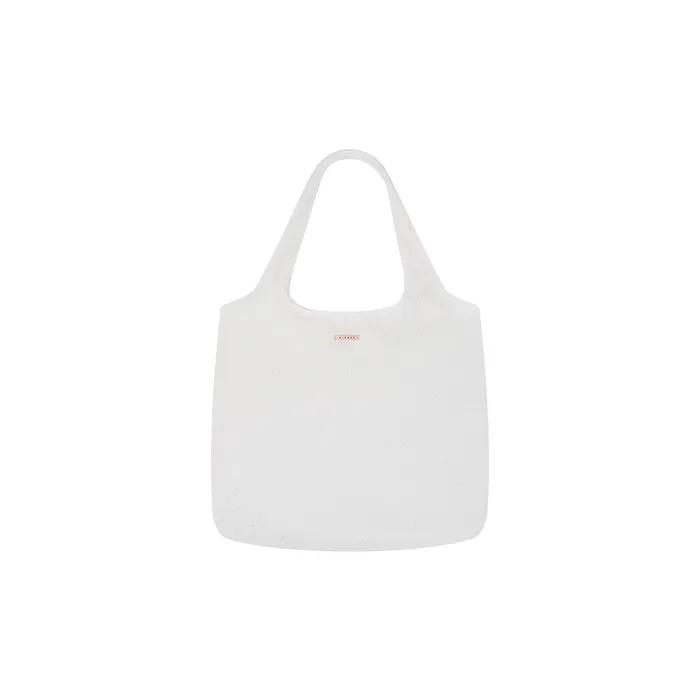 SIAC3133 Lace Pattern Bag_Ivory
