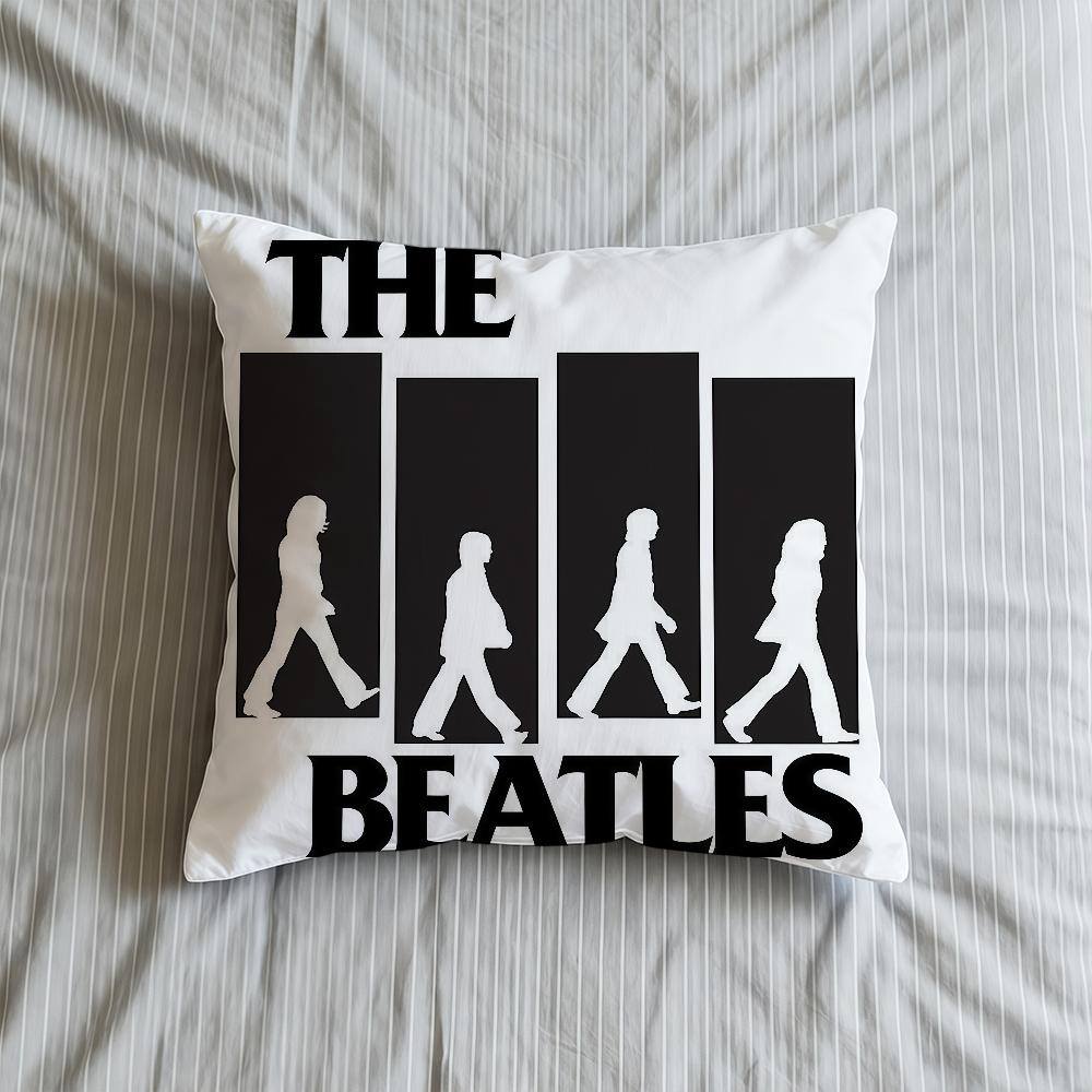 

Cushion The Band SN Cover Soft Case Sofa Rock Living B-BbeatleS-ES Room Home Comfortable Office Decor Protective Pillow 30cmx30cm