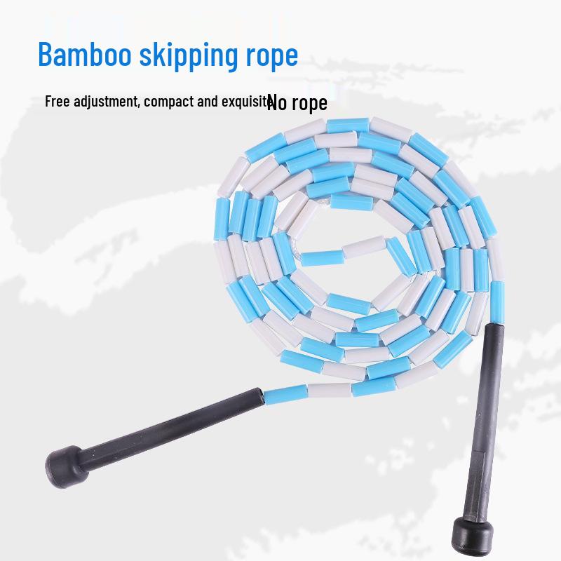 

Бамбуковый сустав скакалка подставка для ручек с бусинами синий