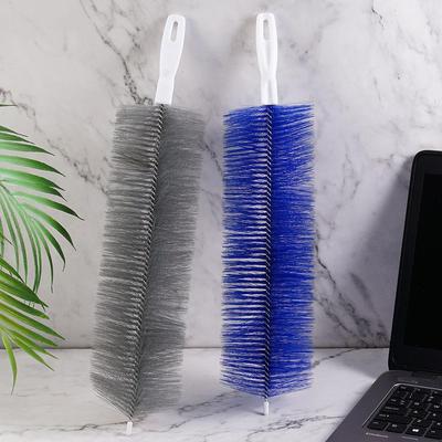 Long Handle Multi-use Dust Removal Brush Fan Brush Sofa Soft Cleaning Household Sweep Brush Shutter Conditioning Brush L9R2