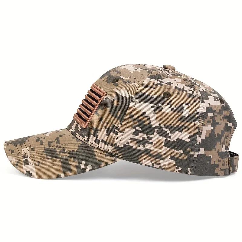 Unisex Us Flag Embroidery Baseball Caps Spring Autumn Outdoor Adjustable Casual Hats Dad Hat Sunscreen Hat Sports Cap