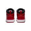 New Jordan 1 Mid Black Red Bred PS DM9651-001