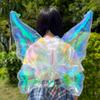 Iridescent Fairy Butterfly Wings Balloon for Children’s Night Market Decorations