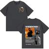 The Weeknd camicia da uomo in cotone oversize grafica album After Hours estate Donna Y2k girocollo rock Streetwear T-shirt