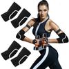 1 Pair Compression Elbow Pads Arm Brace Support Fitness Volleyball Basketball Breathable Elbow Wraps Knee Protector