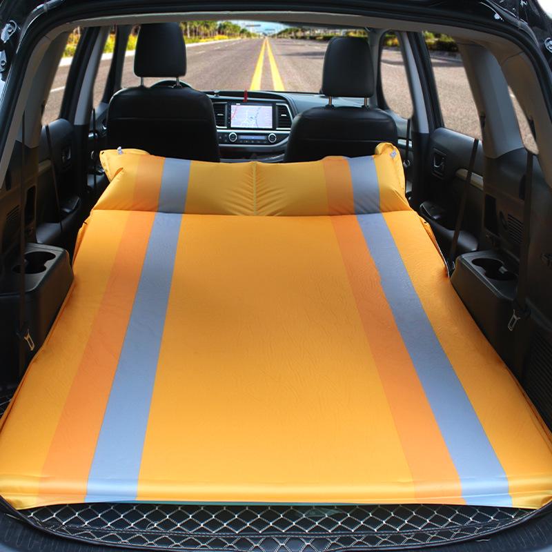 Automated Inflatable Car Mattress for SUV Trunks and Rear Seats