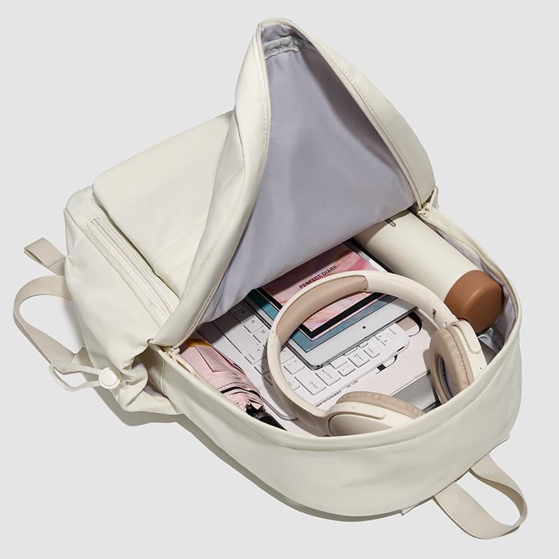 Women's Large Capacity Reduced-Burden Durable Backpack Junior High School Students Multi-Layer Multi-Pocket Schoolbag