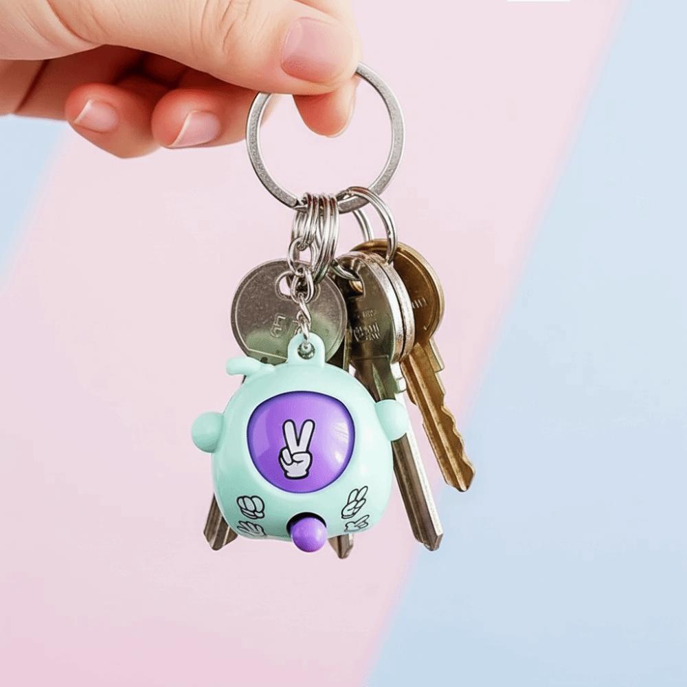 10 Pcs Sensory Fidget Toys Mini Guessing Game Mini Pop Keychains  Kids Birthday Party