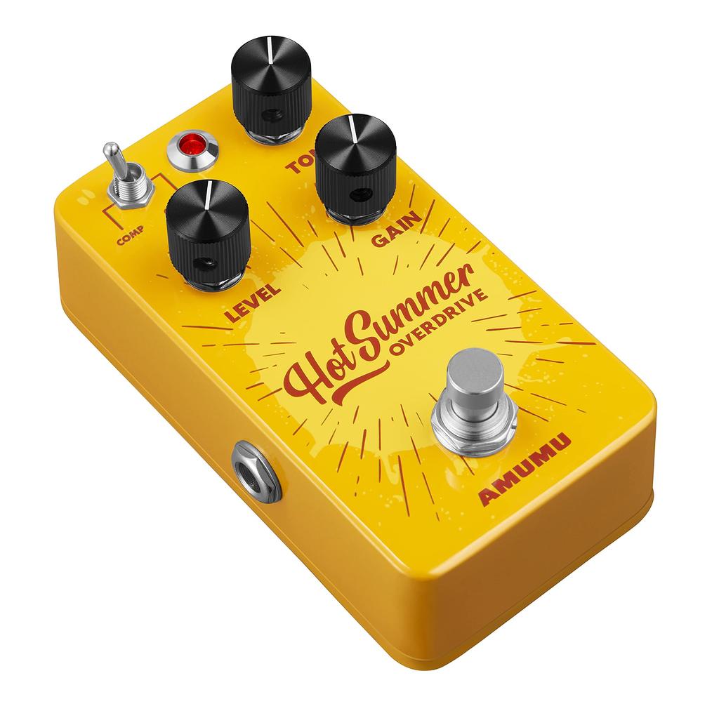 AMUMU HOT SUMMER Overdrive Guitar Effects Pedal Handmade