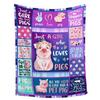 Cartoon Pig Print Flannel Blanket Sofa Nap Blanket Sheet Bedspread Blanket