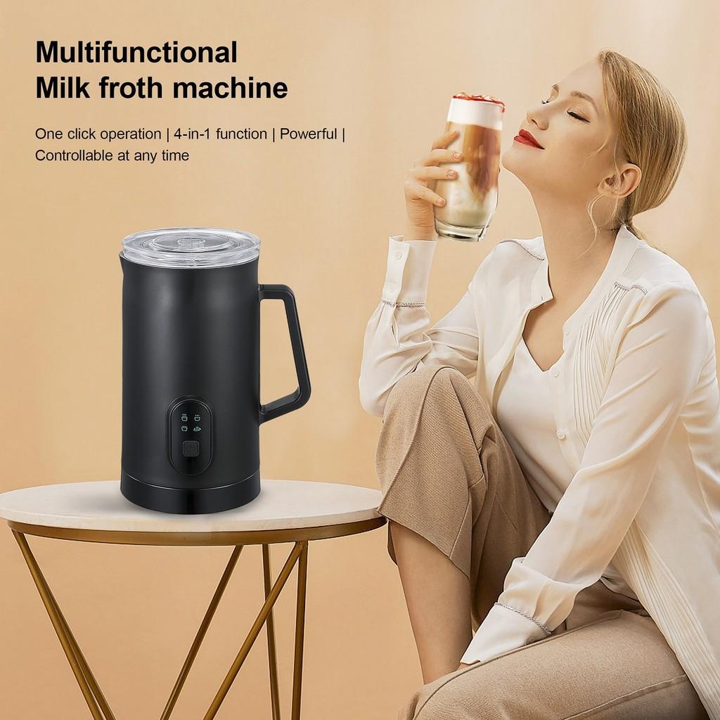 Multifunctional Milk Froth Machine Household Milk Heating Bubbler Milk Foam Machine Electric Automatic Milk Foam Maker