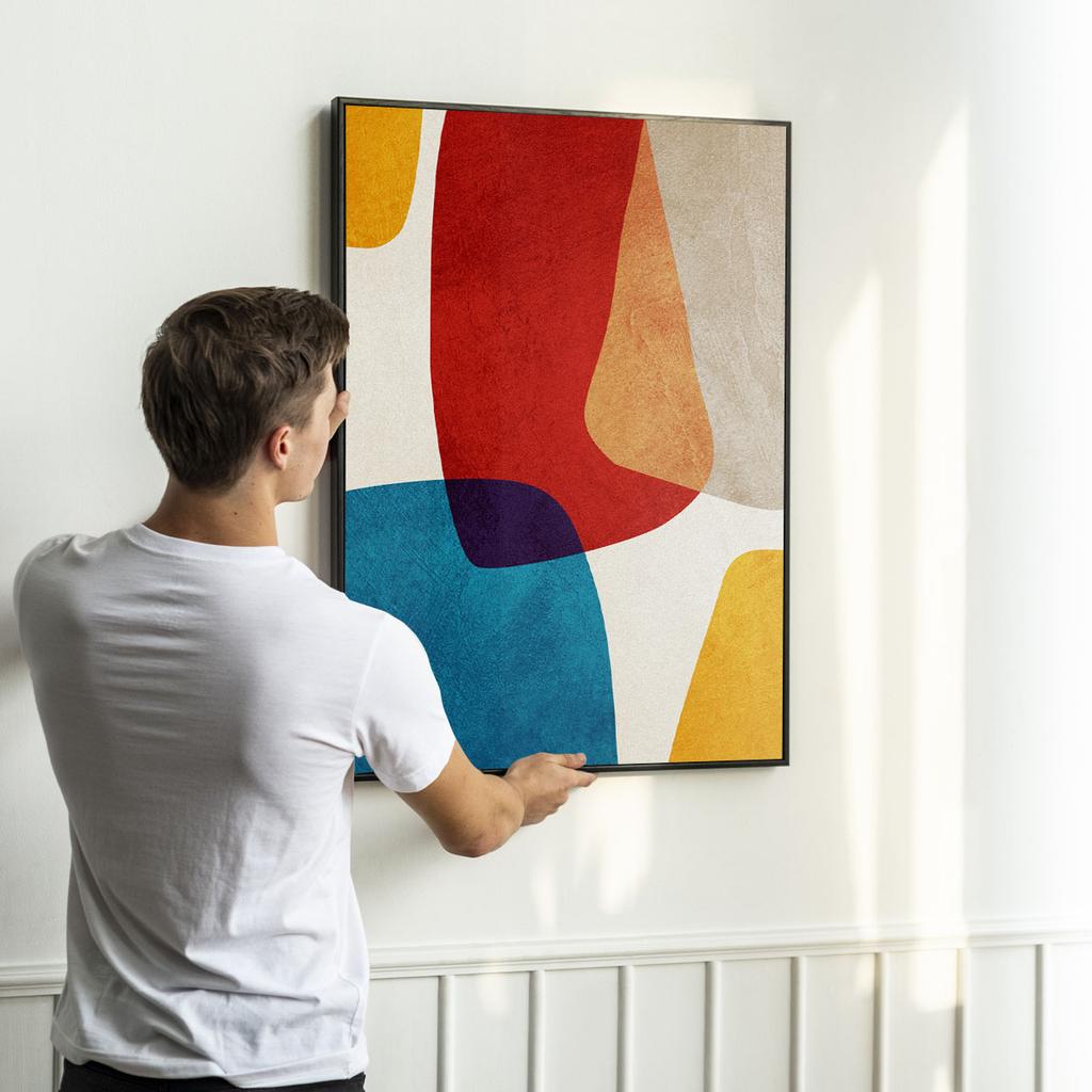 Poster Abstraction Colorful