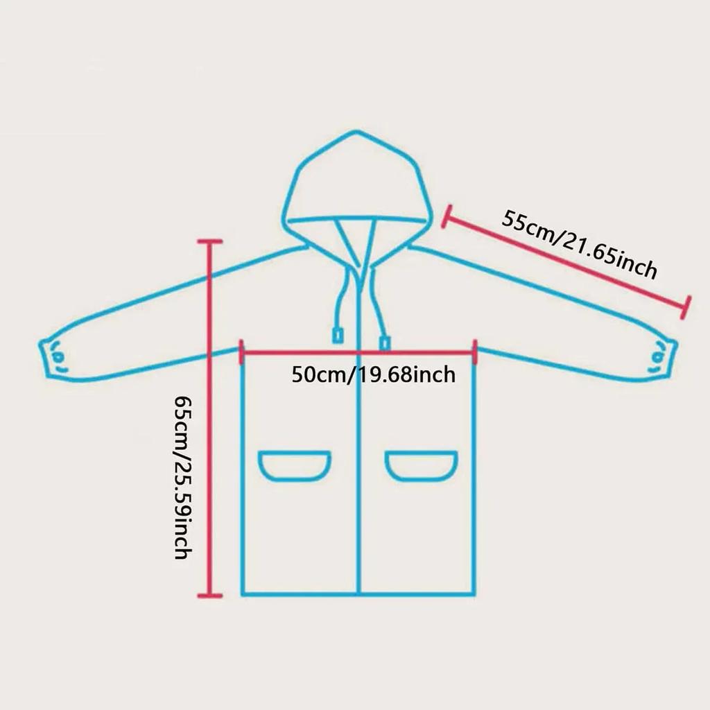 1pc-Cute Kids Raincoat Waterproof Children Duck Frog Rain Poncho Rain Coat Jacket with Backpack Position Student Rainwear