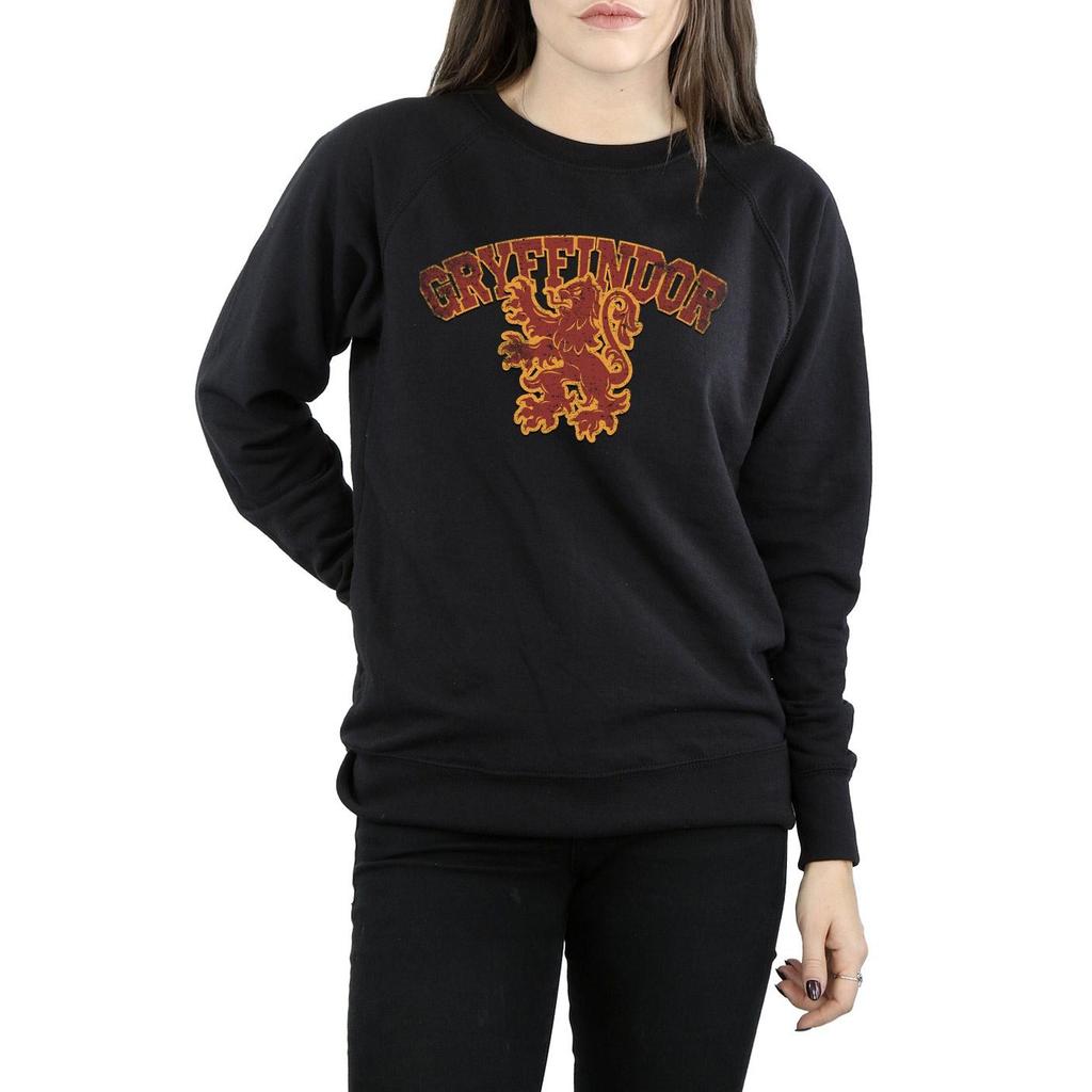 Harry Potter Womens/Ladies Gryffindor Sport Emblem Sweatshirt