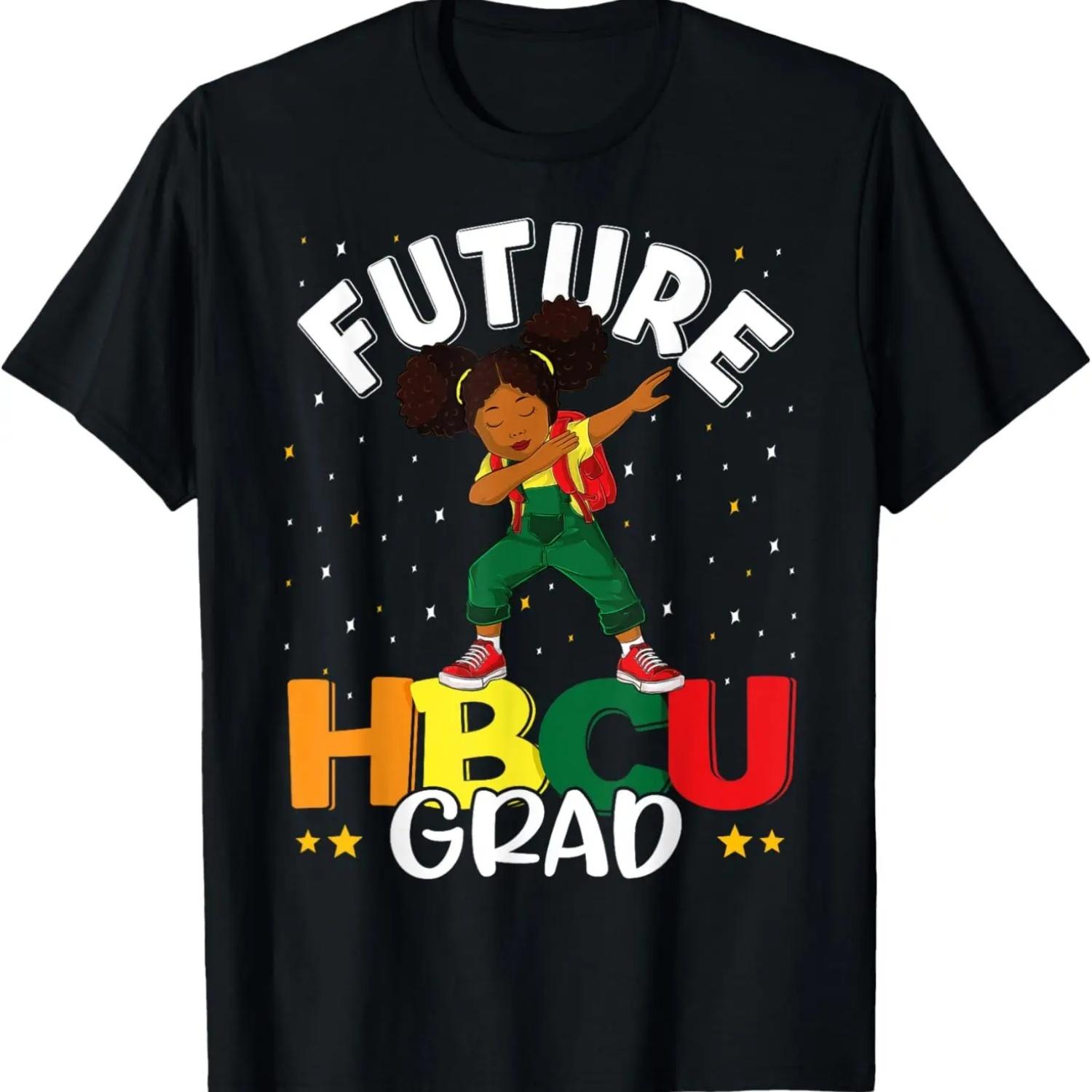 Future HBCU Grad Graduate Girl Afro Black College Graduation T-Shirt S чёрный