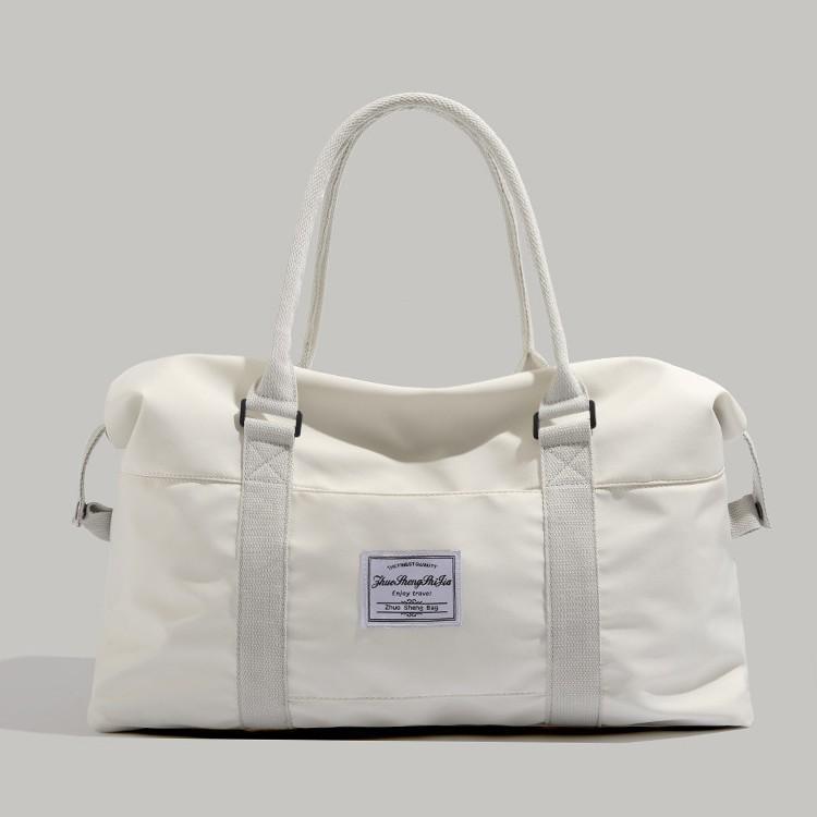 

Travel bag women s large capacity hand-held duffle bag short trip storage bag student portable shoulder tote fitness bag