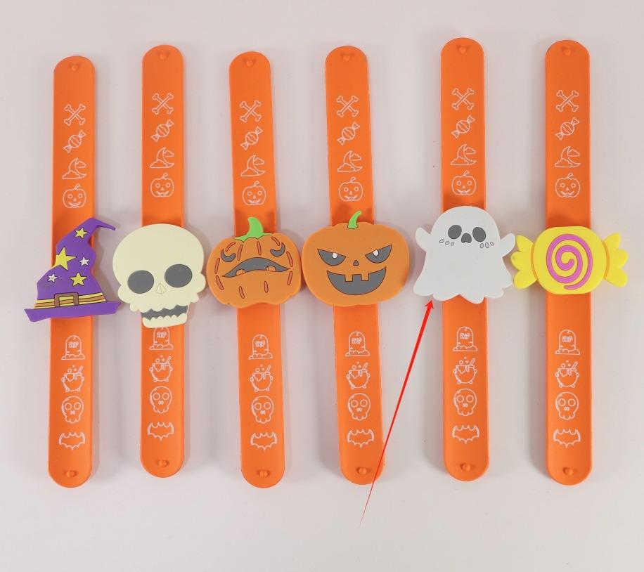 Cartoon Halloween Snap Bracelet for Kids - Creative and Fun Party Decoration