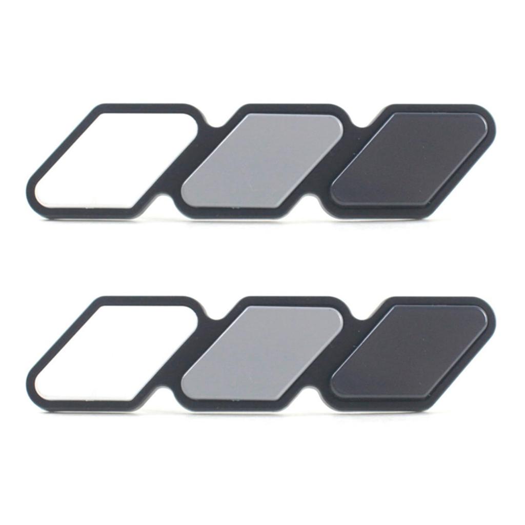 Swagell 2X Tri-Color Front Grille Badge Emblem for 4Runner