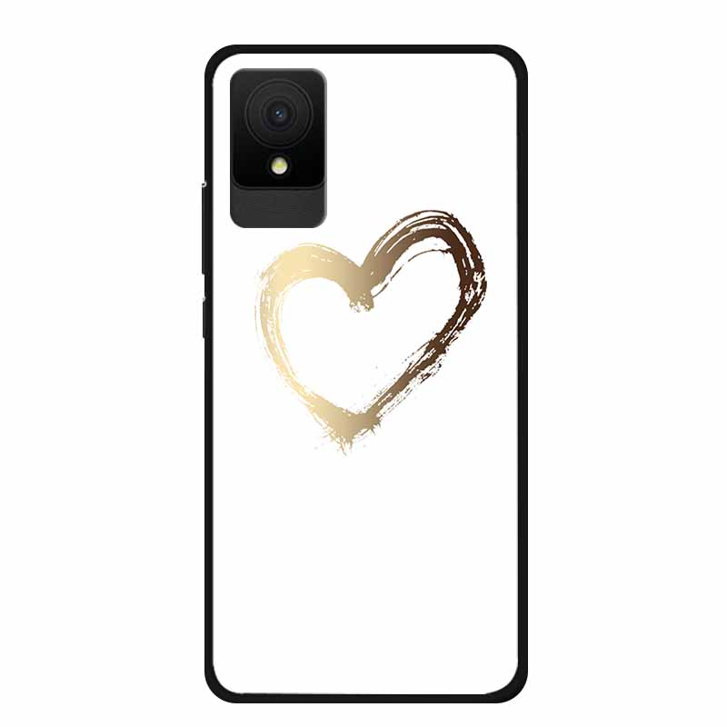 For TCL 501 Case Luxury TPU Soft Silicone Back Cover Phone Cases for TCL501 6 Inches T433D Protective New Bumper Lovely Funda