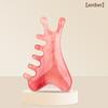 1Pcs Large Dolphin Resin Body Meridian Massage Comb Five Wide Tooth Comb Anti-Static Smooth Hair Comb