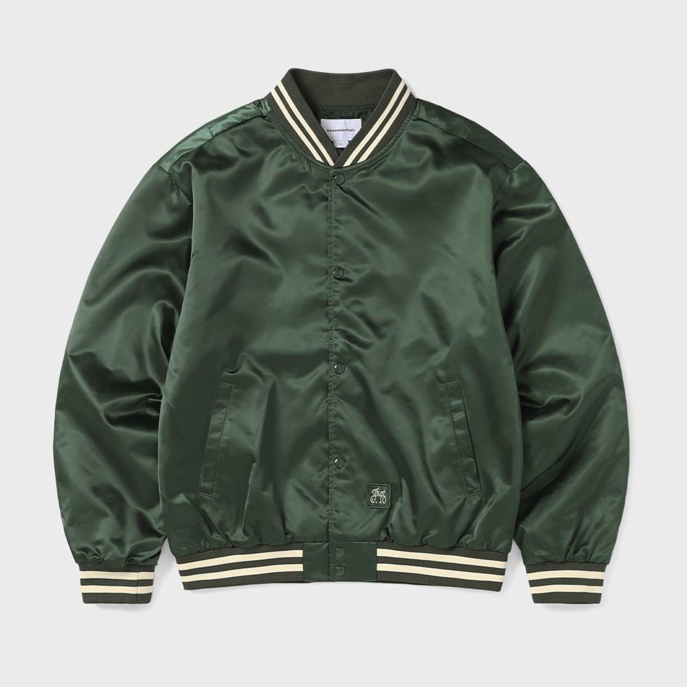 ThIs Is Never That Satin Jacket Olive