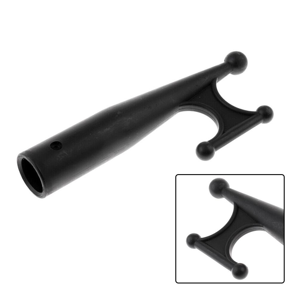 1 Pcs Boat Hook 20cm Long Accessory Black For Marine