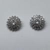 5pcs CZ Crystal Rhinestone Button Cubic Zirconia Button for Shirt Decorative Sewing Buttons for Clothing