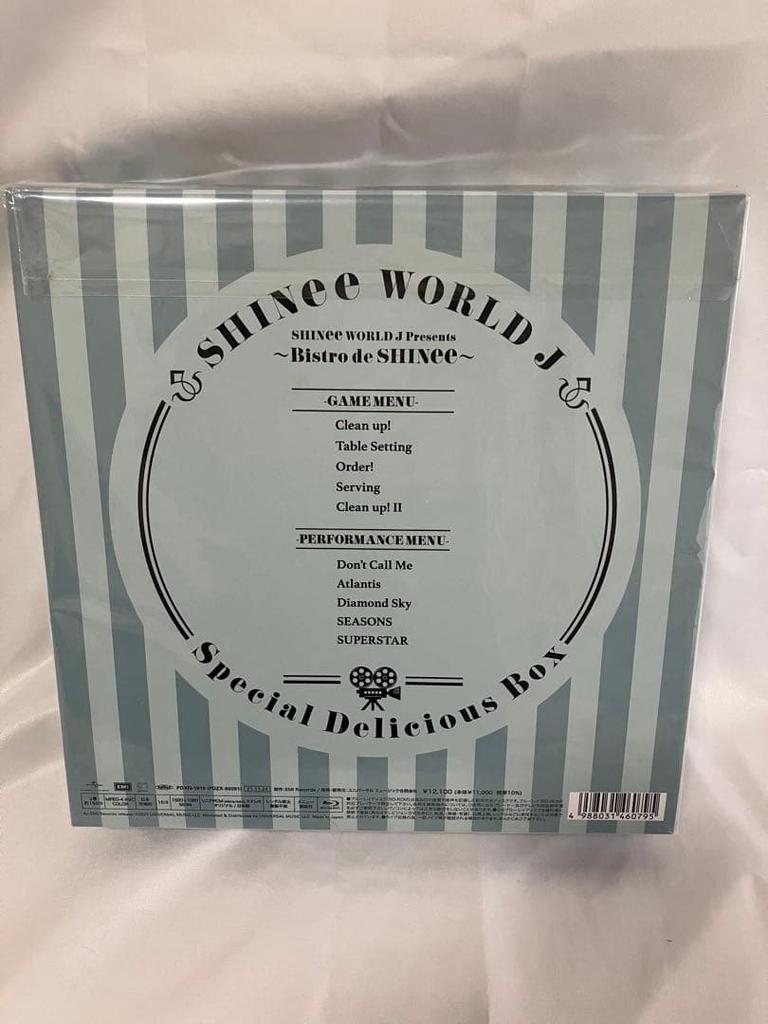 [USED] SHINee World J Special Delicious Box