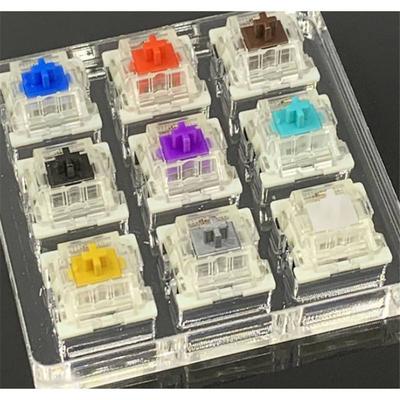 10pcs Mechanical Keyboard White Axis Blue Replacement Shaft Switch Mechanical Keyboard Switch Keyboard Tester Cherry MX