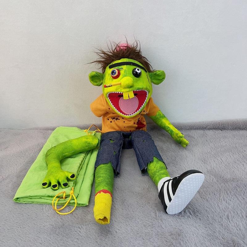 Set of 2pcs 3pcs Jeffy Hand Puppet Plush Doll Toy Stuffed Mischievous Funny Finger Muppet Singer Rapper Coby Party Birthday Gift