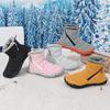 Winter Snow Boots Children's Shoes For Boys Girls Warm Plush Ankle Boots Outdoor Waterproof Anti Slip Kids Cotton Shoes Fashion