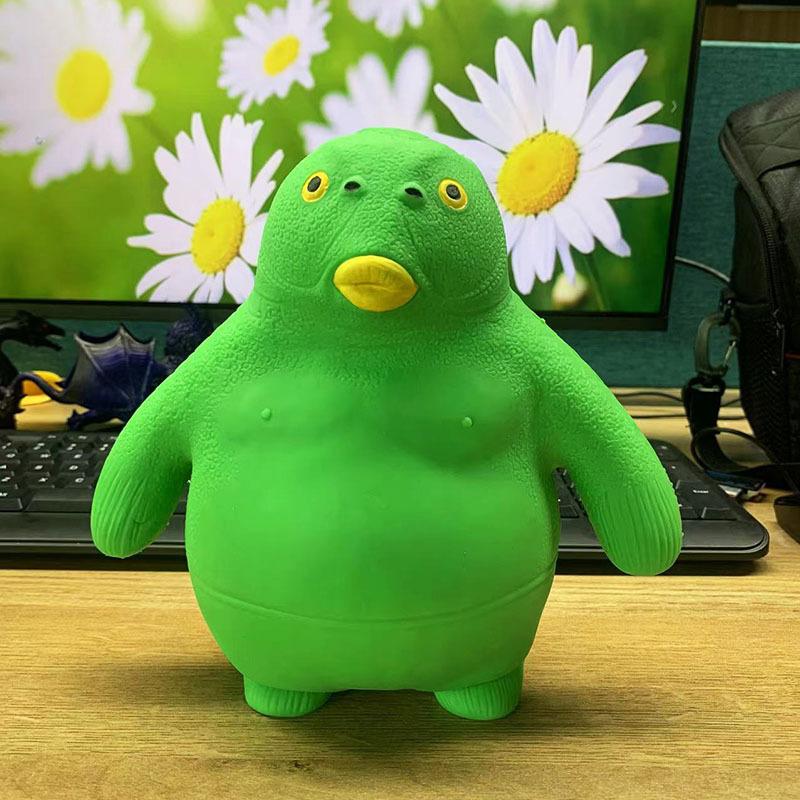 14cm Antistress Orangutan Fidget Toys Squishy Elastic Monkey Funny Decompression Gorilla Stress Relief Games Toy for Adults Kids