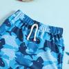 Kids Quick-Dry Cartoon Swim Trunks - Boys' Boxer Style for Children