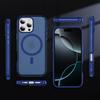 Transparent Carbon Fiber Pattern Case For 16 15 Plus 14 13 12 Pro Max 16e For Magsafe Wireless Charge Hard PC Armor Cover