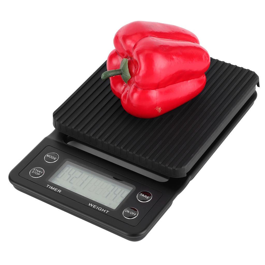 LCD Digital Timer Scale Hand Made Coffee Electronic Scale Kitchen Home Food Weighing