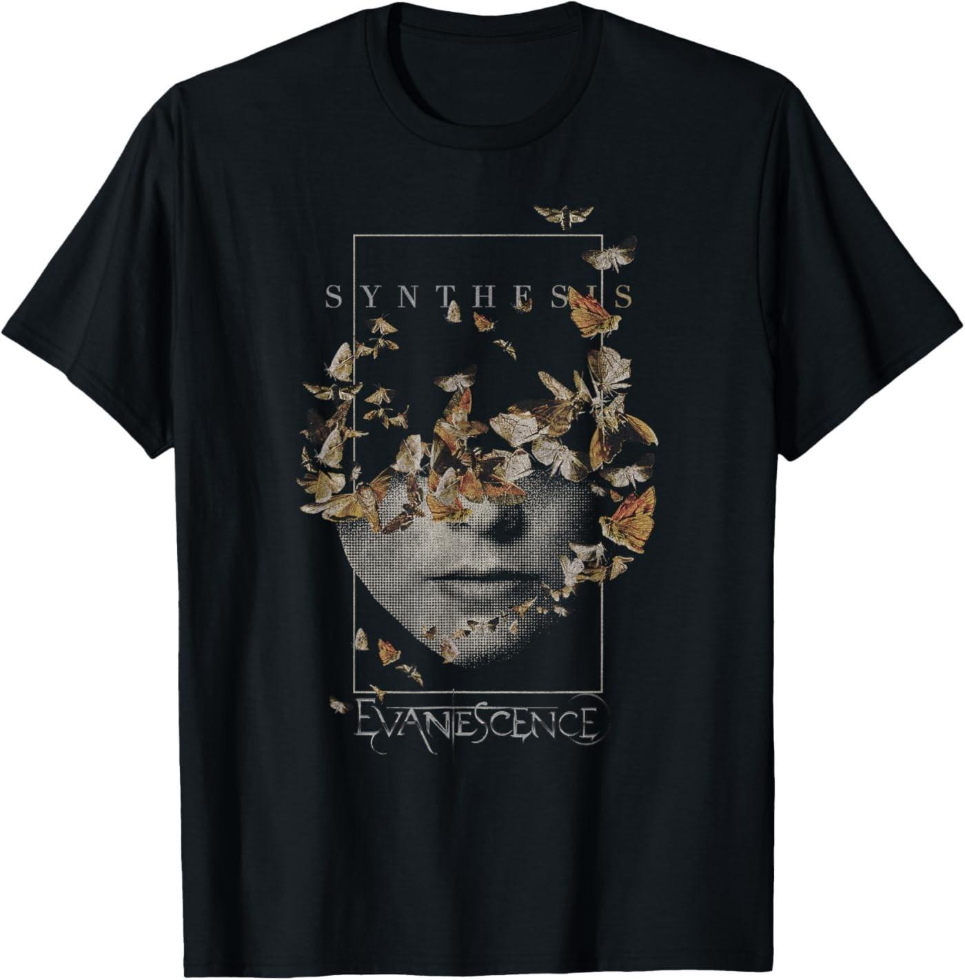 Evanescence Half Face T-Shirt S разноцветный
