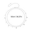 Sommer Neu Boho Minimalistisch Mehrschichtige Taillenperlen Für Frauen Pailletten Kette Geometrischer Bauchschmuck I0T4