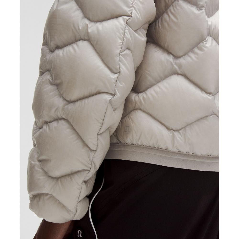 Lululemon Featherweight 900 Down Fill Quilted Jacket Dove Grey