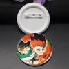 32/44/58mm Japanese Anime Mob Psycho 100 Badges On Backpack Accessories Lapel Pins Cartoon Brooches for Clothes Bag Decor Fans Gifts