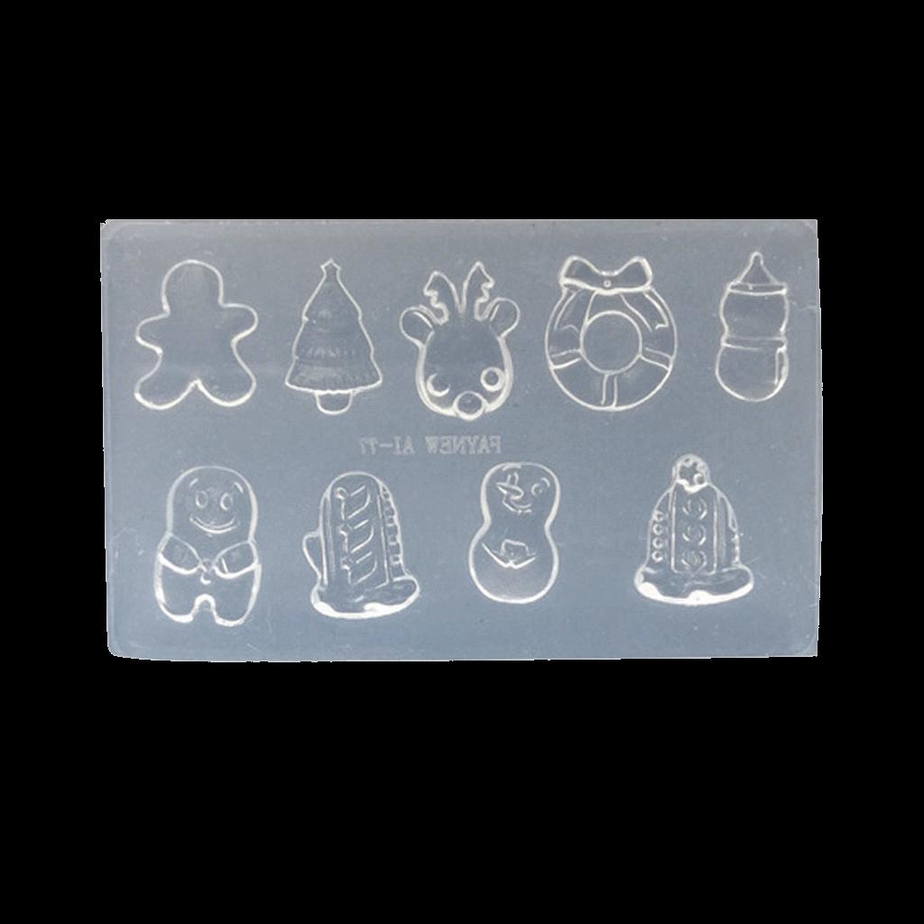 Silicone Rabbit Hanging Beads Molds DIY Pendant Jewellery Making Home Decor