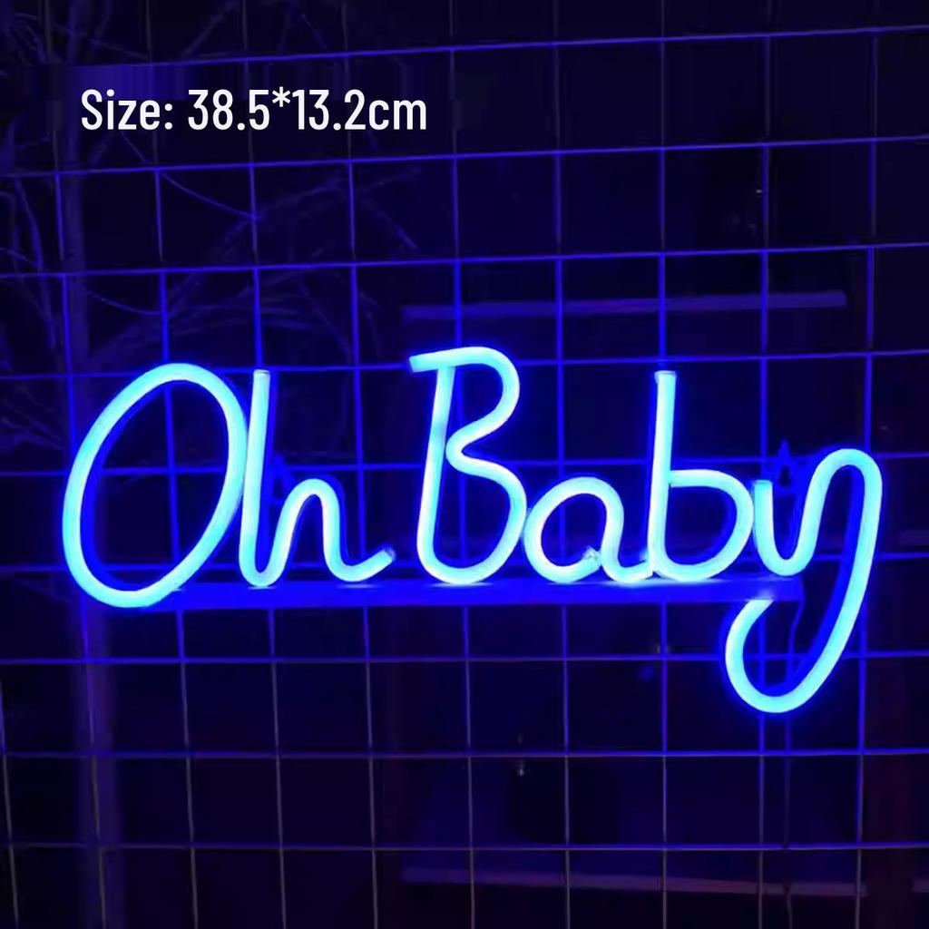 LED Neon Butterfly & Planet Wall Light - Decorative E-sports, Bar, and Photo Prop Night Light
