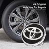 Car Wheel Tire Rim Cover Center Hub Cap Decoration For Toyota GR Corolla Yaris Aygo Prius RAV4 Crown CHR Camry Auris Verso TRD